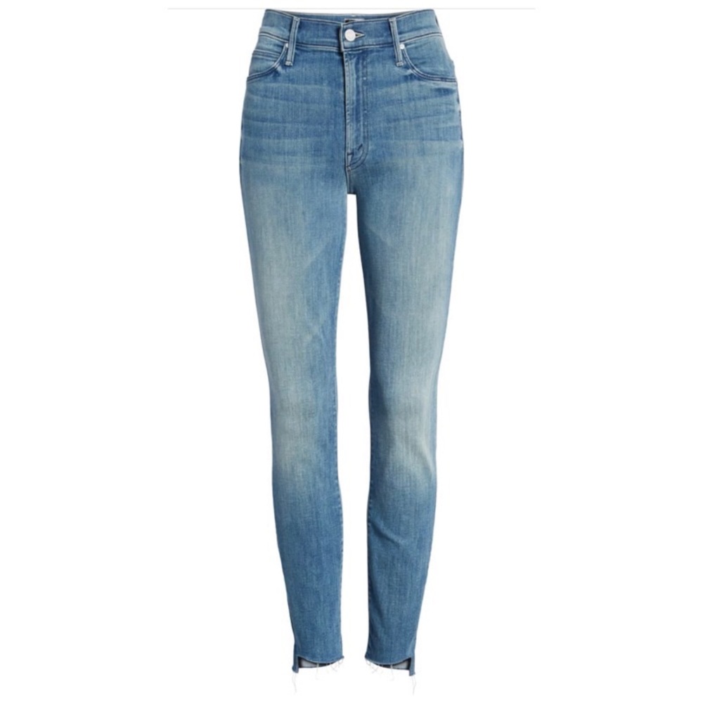 The Stunner Zip Ankle Step Fray Jeans